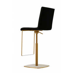 TABOURET MODERNE RÉGLABLE ET PIVOTANT SHERPA EN TISSU