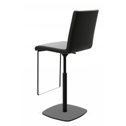 TABOURET MODERNE RÉGLABLE ET PIVOTANT SHERPA EN SIMILICUIR