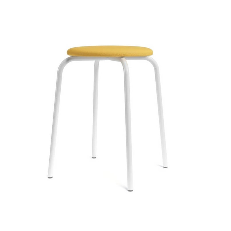 Tabouret plastique bleu 28*28*45cm | Sanifer