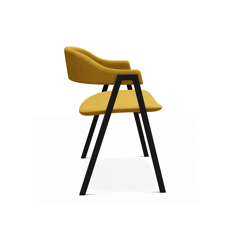 FAUTEUIL DE TABLE EN TISSU CONTEMPORAIN ARCA