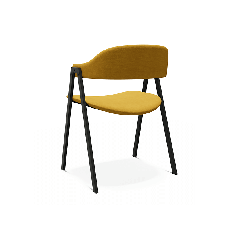 FAUTEUIL DE TABLE EN TISSU CONTEMPORAIN ARCA