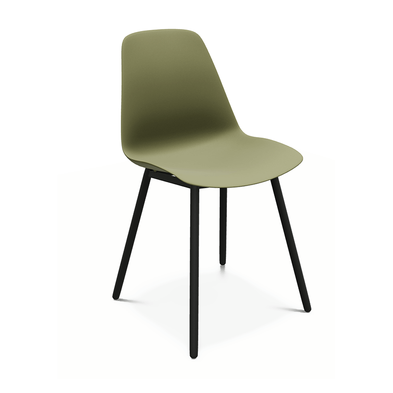 CHAISE CONTEMPORAINE EN POLYPROPYLÈNE CLAUDIO