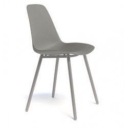 CHAISE CONTEMPORAINE EN POLYPROPYLÈNE CLAUDIO