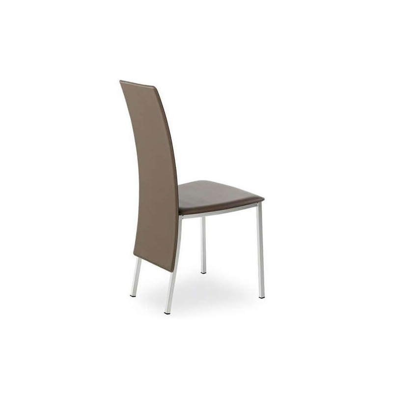 CHAISE DOSSIER HAUT DE SALLE A MANGER ELYN SIMILICUIR