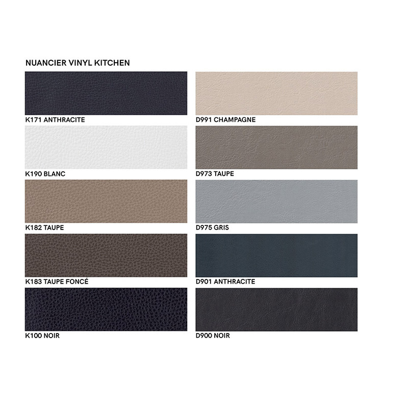 CHAISE CONTEMPORAINE PIVOTANTE SIMILICUIR FIGARO