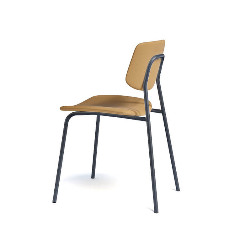 CHAISE VINTAGE EN SIMILICUIR LAGO-CH