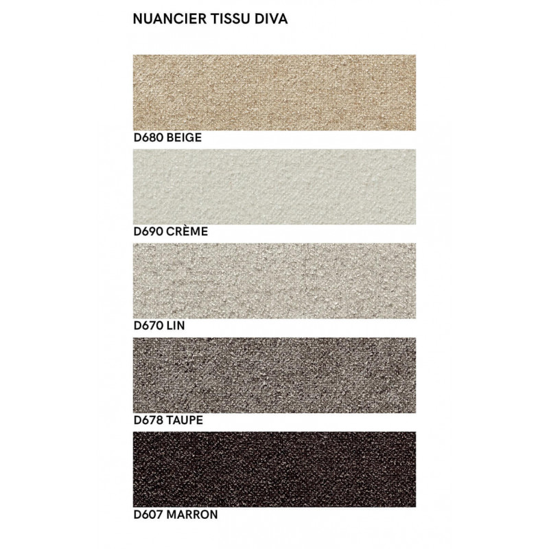 CHAISE CONTEMPORAINE PIVOTANTE EN TISSU PINOT