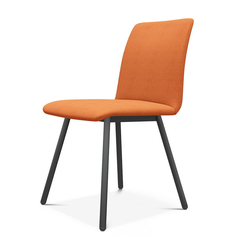 CHAISE DE SALLE À MANGER CONTEMPORAINE EN TISSU PISA