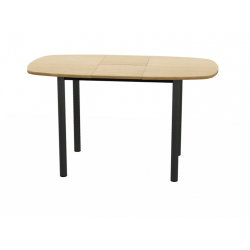 TABLE DE CUISINE TONNEAU EN STRATIFIÉ EXTENSIBLE LUSTRA