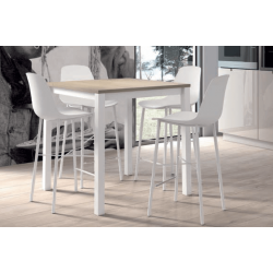 PETITE TABLE SNACK DE CUISINE EN STRATIFIÉ VIENNA HT 90 CM