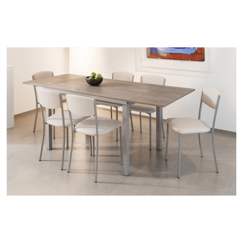 PETITE TABLE DE CUISINE EXTENSIBLE EN STRATIFIÉ VIENNA HT 75
