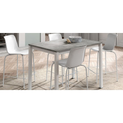 PETITE TABLE DE CUISINE SNACK EXTENSIBLE EN STRATIFIÉ VIENNA HT 90