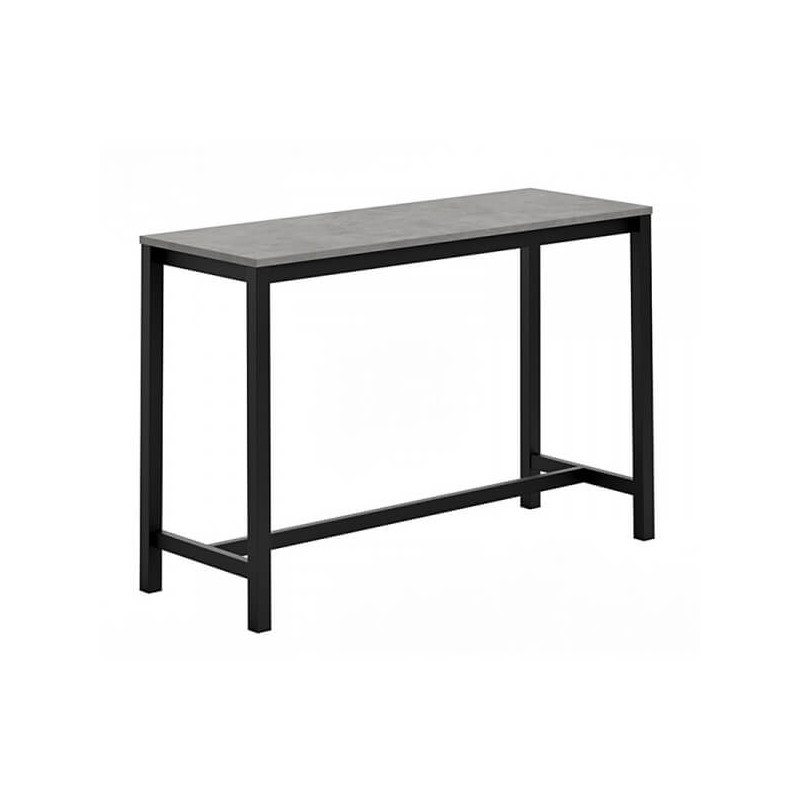 TABLE BAR EN STRATIFIÉ ET MÉTAL VIENNABAR HT 110 CM
