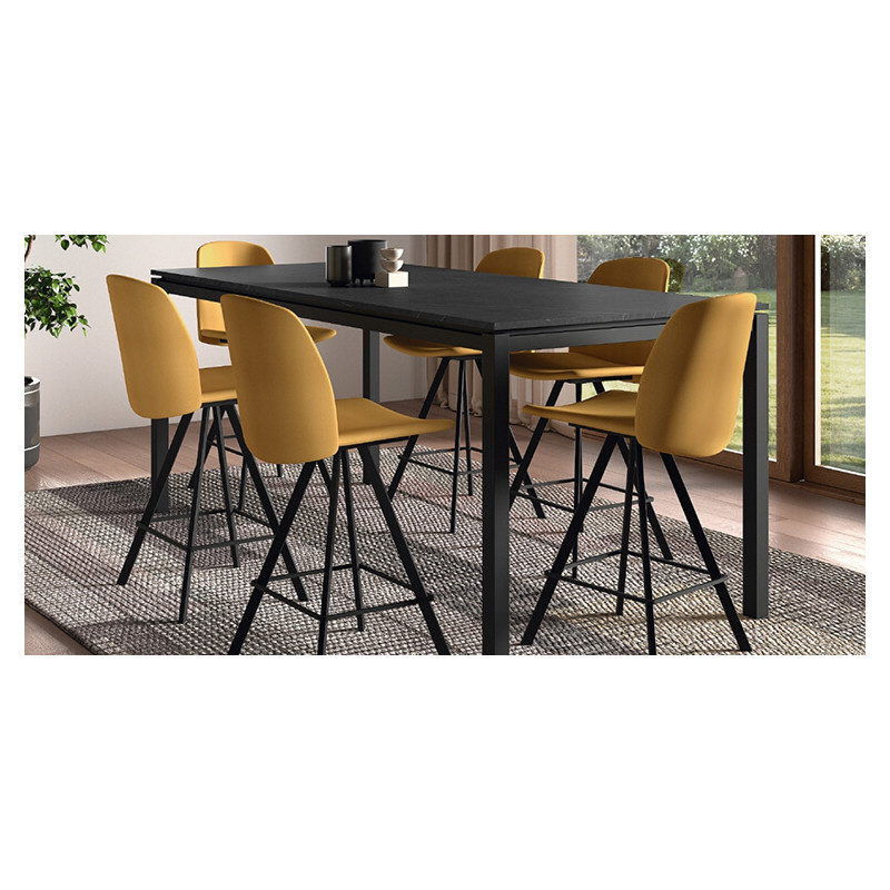 TABLE SNACK CONTEMPORAINE VICENZA HT 90 CM