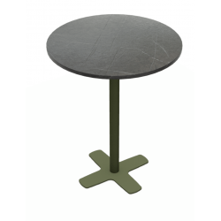 TABLE SNACK DE BISTROT PIEDS CENTRAL SPINNER HT 90 CM