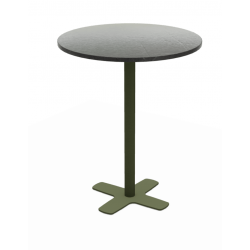 TABLE SNACK DE BISTROT PIEDS CENTRAL SPINNER HT 90 CM