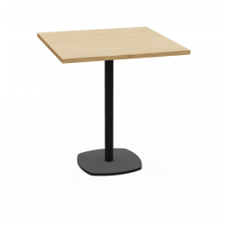 PETITE TABLE EN STRATIFIÉ CIRCA CARRÉE HT 75 CM