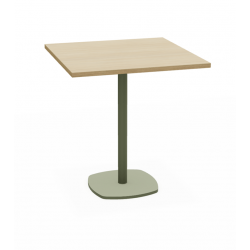 PETITE TABLE EN STRATIFIÉ CIRCA CARRÉE HT 75 CM