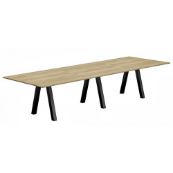 TABLE DE RÉUNION GRANDE DIMENSION VENETO XL HT 75