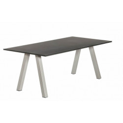 TABLE RECTANGULAIRE EN STRATIFIÉ VENETO HT 75 CM