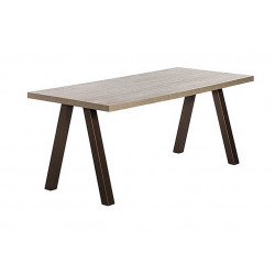 TABLE RECTANGULAIRE EN STRATIFIÉ QUEEN HT 75 CM