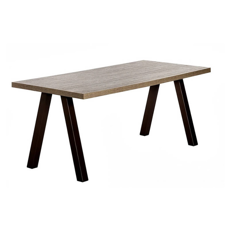 TABLE SNACK RECTANGULAIRE EN STRATIFIÉ QUEEN HT 90 CM