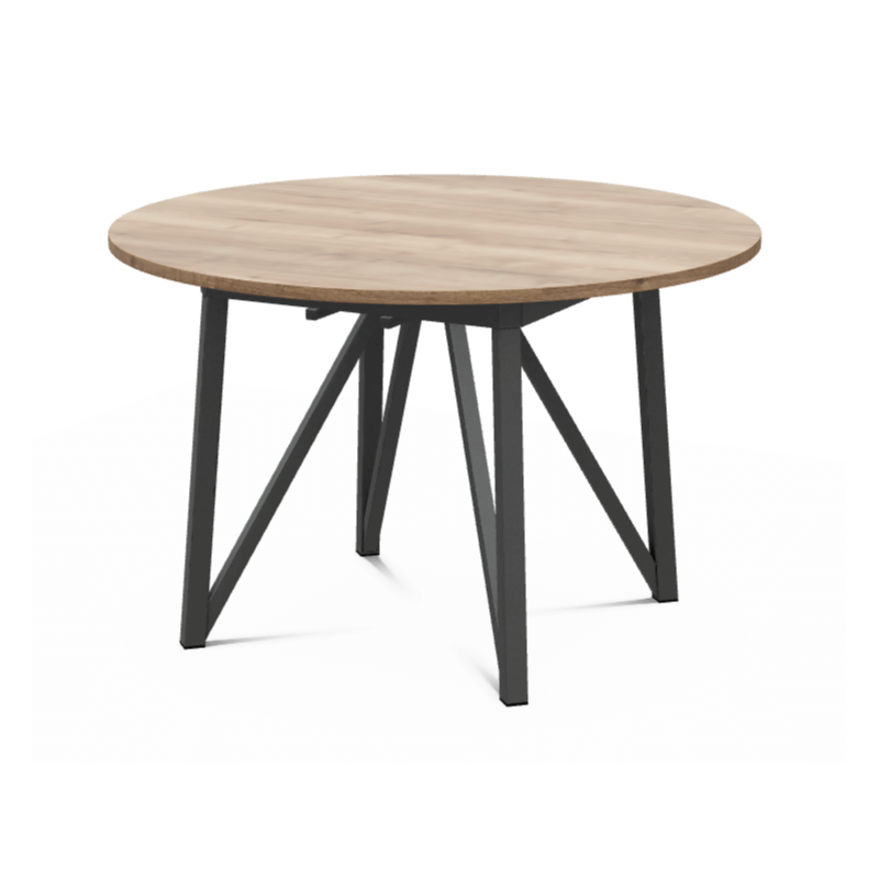 TABLE RONDE INDUSTRIELLE STRATIFIÉ ET MÉTAL WACKO 2.0