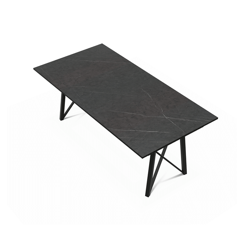 TABLE EN STRATIFIÉ INDUSTRIELLE RECTANGULAIRE WACKO 2.0