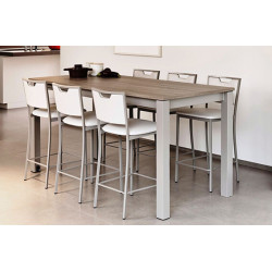 TABLE DE CUISINE EXTENSIBLE SNACK VALENCIA HT 90 CM