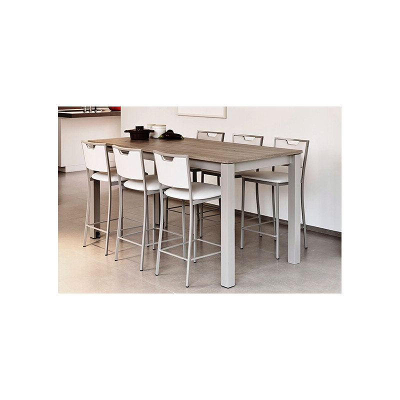 TABLE DE CUISINE EXTENSIBLE SNACK VALENCIA HT 90 CM