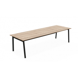 TABLE DE SALLE À MANGER VICTORIA RECTANGULAIRE EXTENSIBLE OU FIXE