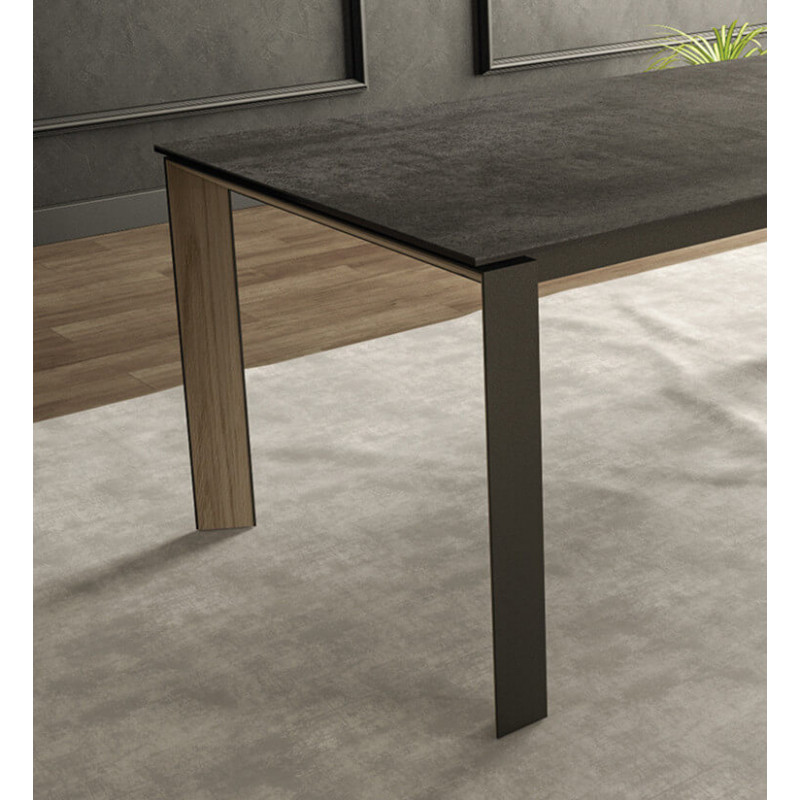 TABLE EN CÉRAMIQUE EXTENSIBLE CÉLIA