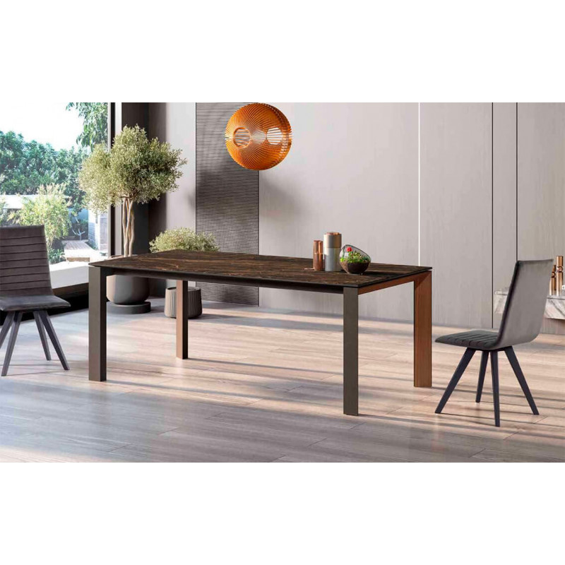 TABLE EN CÉRAMIQUE EXTENSIBLE CÉLIA