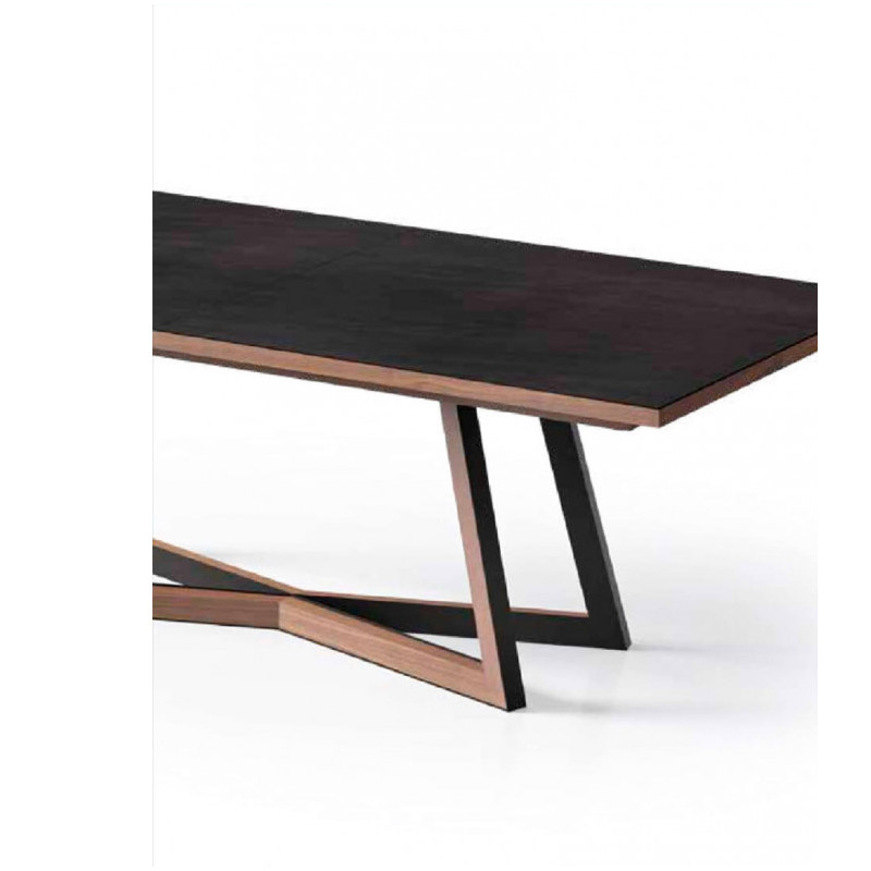 TABLE CONTEMPORAINE EN CÉRAMIQUE EXTENSIBLE MARIE