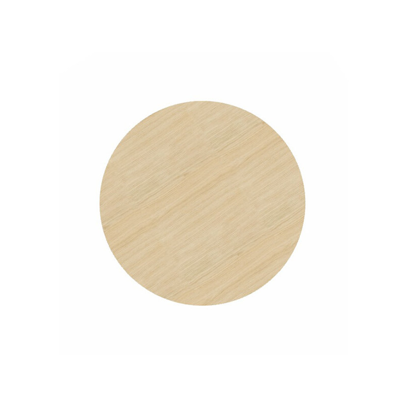 TABLE HAUTE SNACK RONDE FIXE WACKO 2.0 INDUSTRIELLE