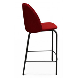 TABOURET SNACK CONTEMPORAIN ROND SOFIA EN TISSU