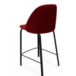 TABOURET SNACK CONTEMPORAIN ROND SOFIA EN TISSU