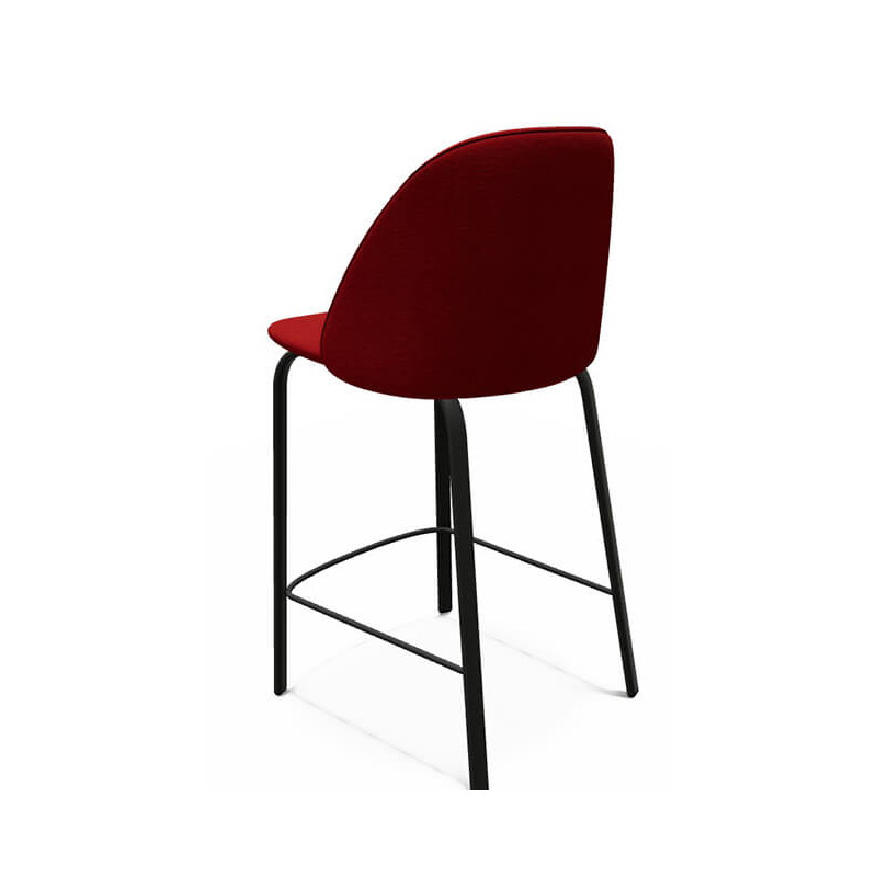 TABOURET SNACK CONTEMPORAIN ROND SOFIA EN TISSU
