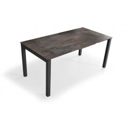 TABLE CONTEMPORAINE EN DEKTON EXTENSIBLE SNACK ALISON HT 90 CM