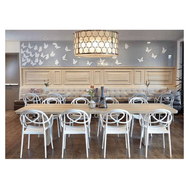 CHAISE CONTEMPORAINE EN POLYPROPYLÈNE ÉTOILE