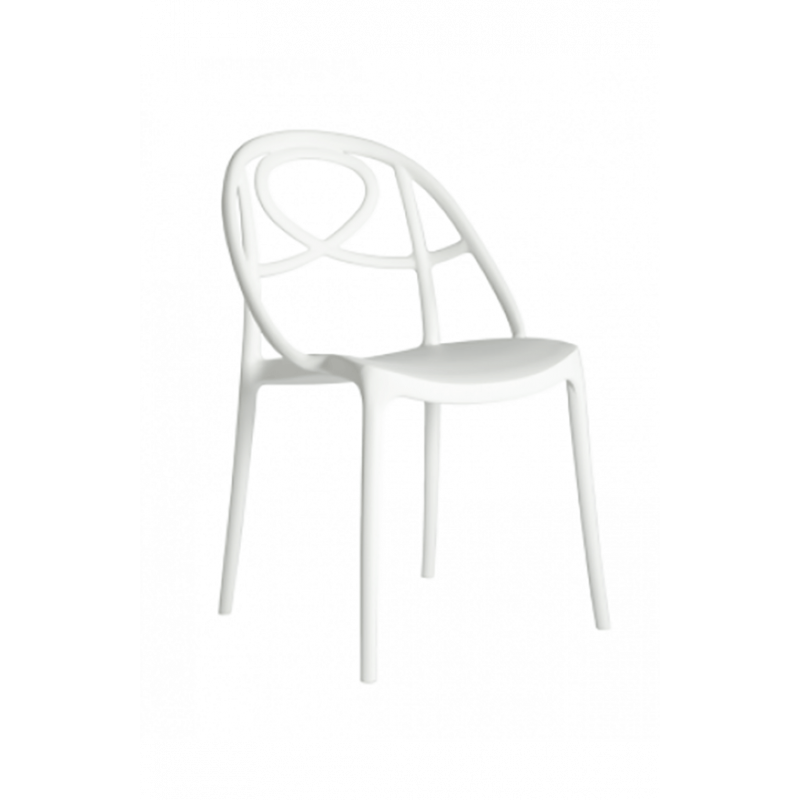 CHAISE CONTEMPORAINE EN POLYPROPYLÈNE ÉTOILE