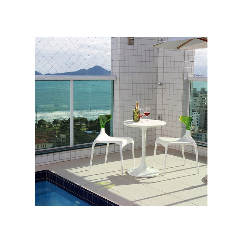 CHAISE CONTEMPORAINE PUNK EN POLYCARBONATE