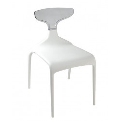 CHAISE CONTEMPORAINE PUNK EN POLYCARBONATE