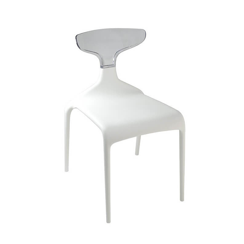 CHAISE CONTEMPORAINE PUNK EN POLYCARBONATE