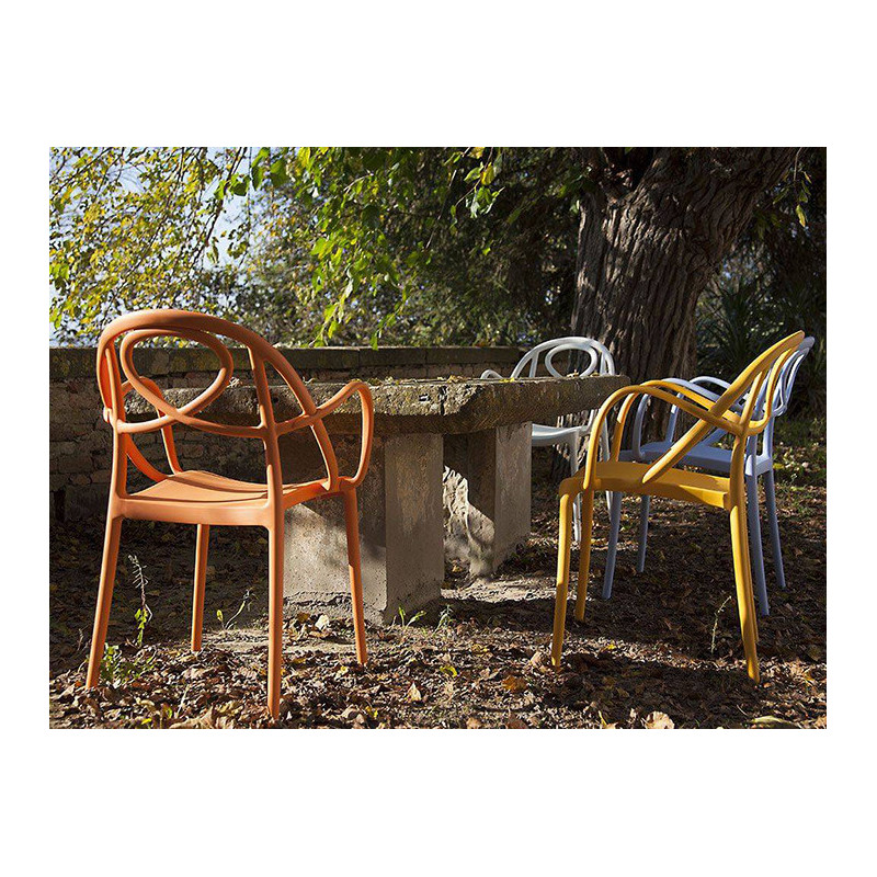 CHAISE DE TERRASSE AVEC ACCOUDOIR ÉTOILE P