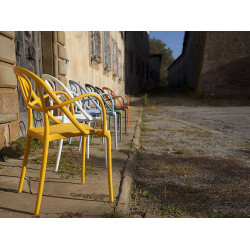 CHAISE DE TERRASSE AVEC ACCOUDOIR ÉTOILE P