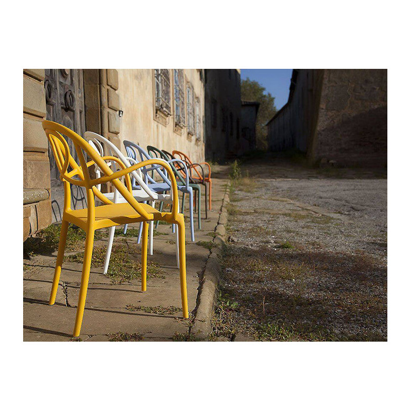 CHAISE DE TERRASSE AVEC ACCOUDOIR ÉTOILE P