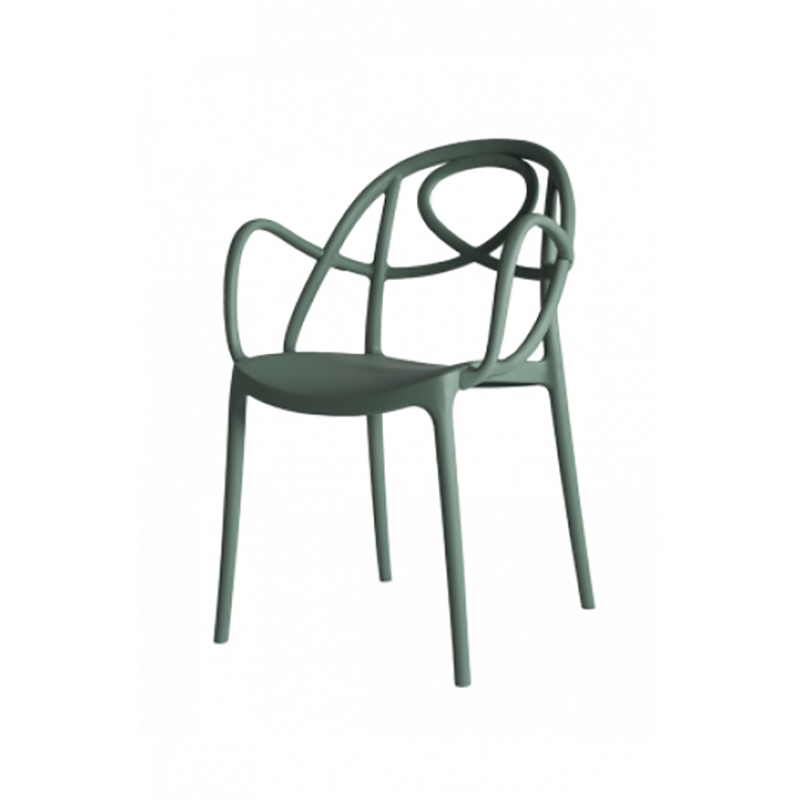 CHAISE DE TERRASSE AVEC ACCOUDOIR ÉTOILE P