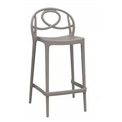 TABOURET EN POLYPROPYLÈNE ÉTOILE