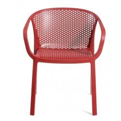 FAUTEUIL DE JARDIN EN POLYPROPYLÈNE EMPILABLE GIANET